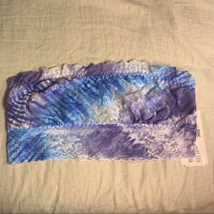 Purple & Blue Lace Bandeau